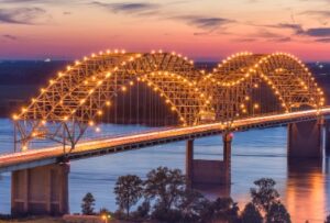 Memphis Landmark Bridge for Roofing companies memphis